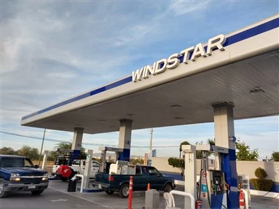 Estasyon gaz revestiment mi panno aliminyòm konpoze (ACP)
